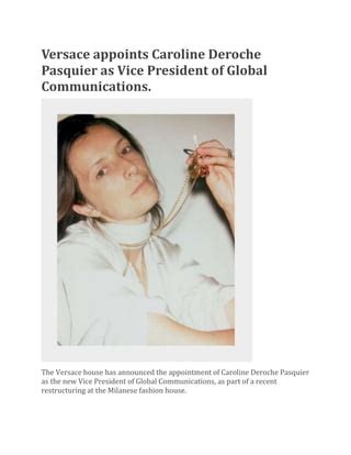 Caroline Deroche Pasquier appointed VP, global communications .